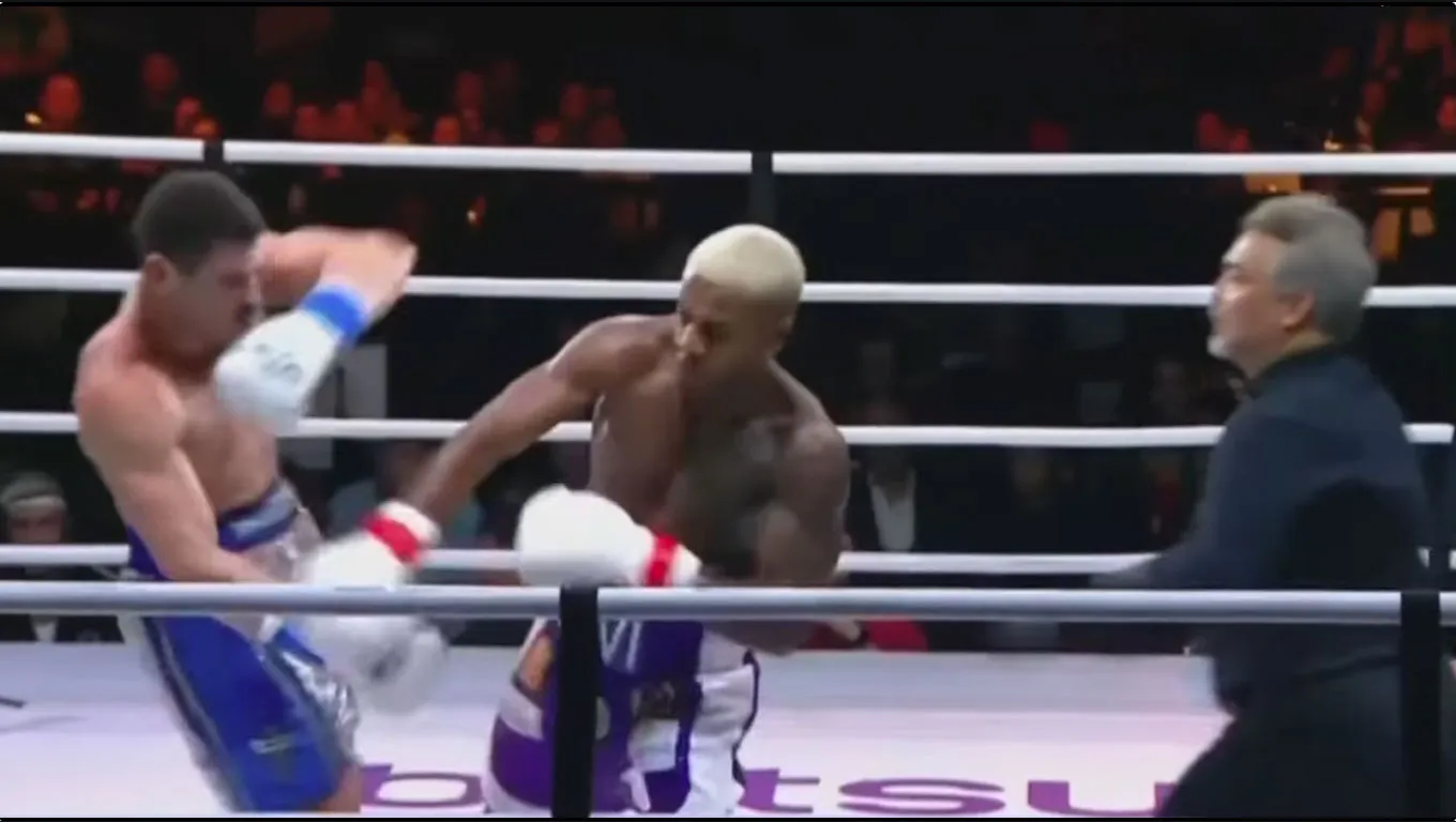 Imagem ilustrativa da notícia: Davi Brito perde luta para Sacha Bali no Fight Music Show 7 e vira meme