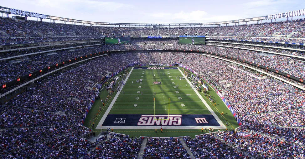 O MetLife Stadium, casa dos Giants na NFL, será o palco da estreia da Seleção Brasileira na Copa de 2026.