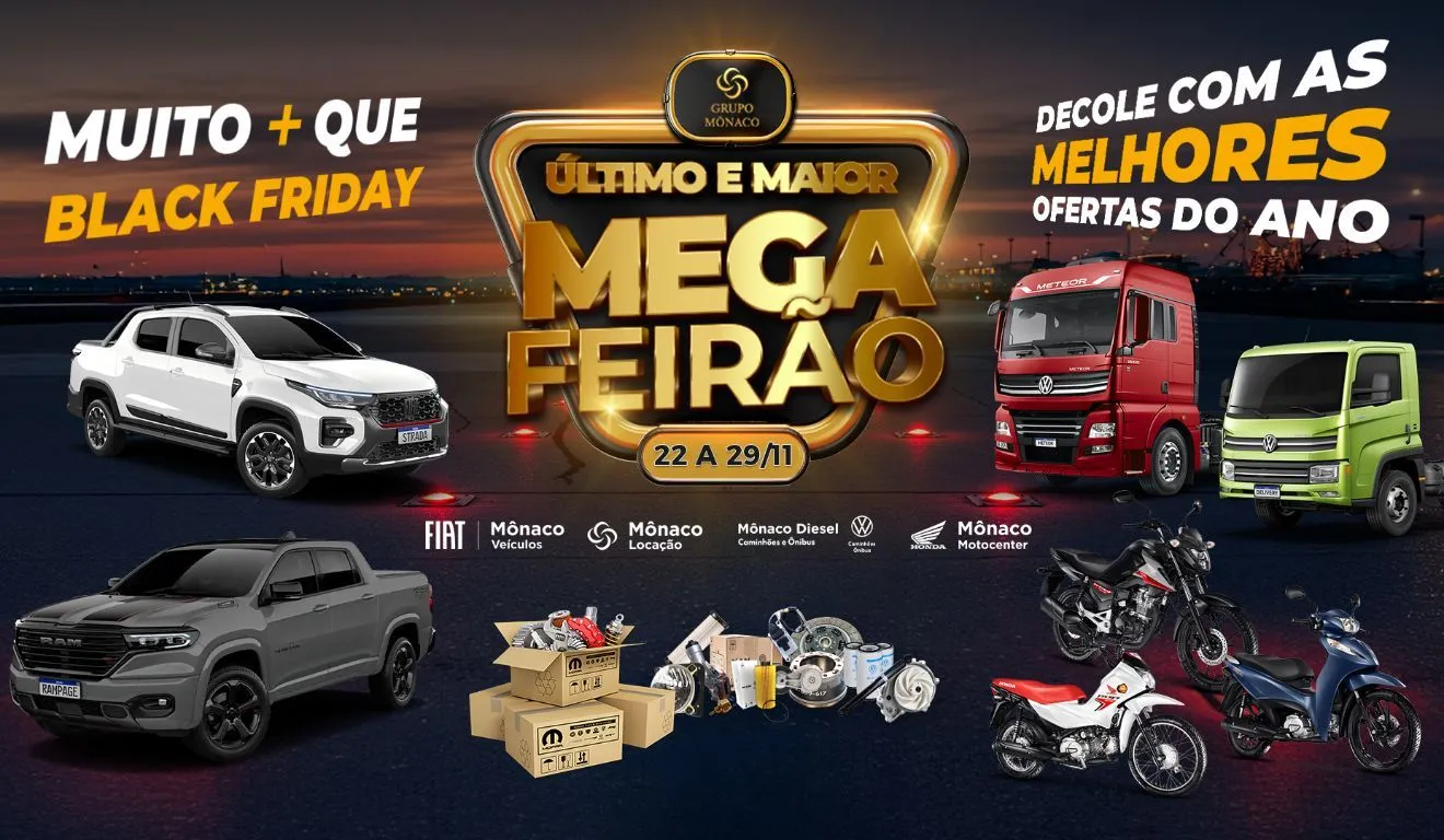 Imagem ilustrativa da notícia: Grupo Mônaco realiza Último e Maior Mega Feirão do ano