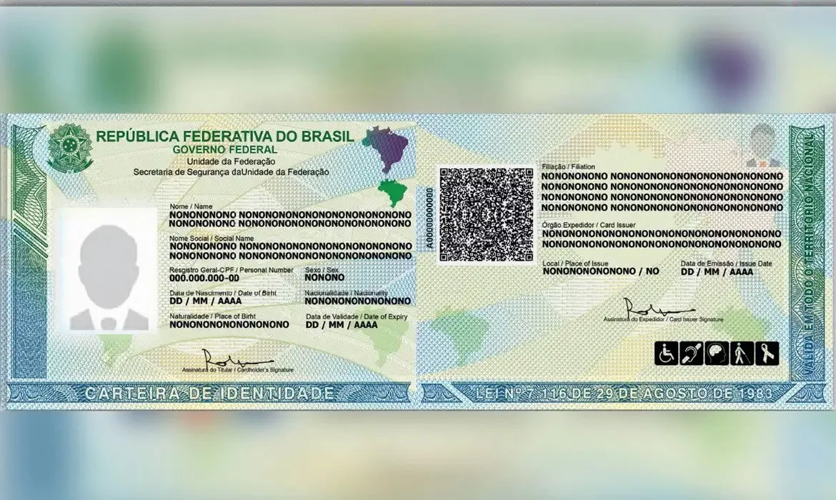 Os novos beneficiários de programas sociais sem biometria cadastrada precisarão emitir a Carteira de Identidade Nacional (CIN) a partir de maio.