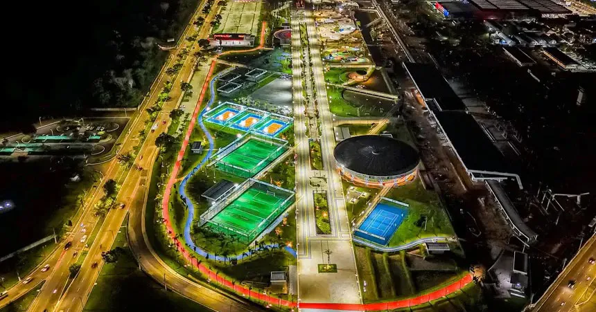 O Parque da Cidade será o principal palco da COP30 em Belém, recebendo delegados e atividades do evento internacional.