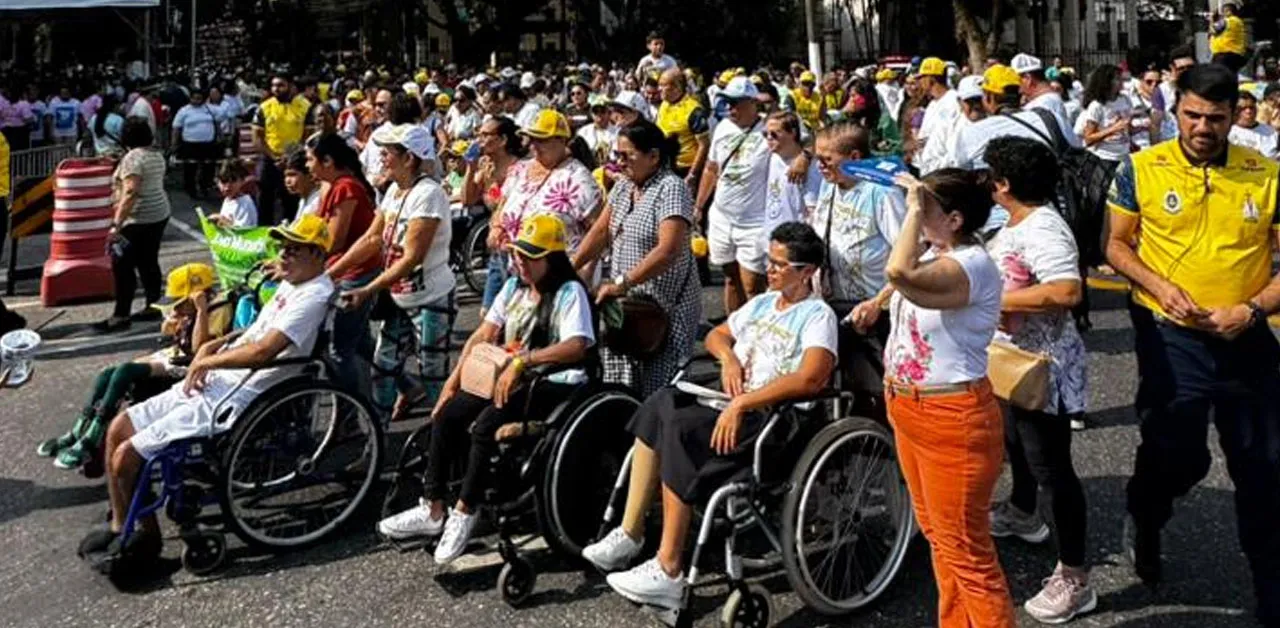 Imagem ilustrativa da notícia: Círio: Romaria da Acessibilidade leva inclusão e fé pelas ruas de Belém