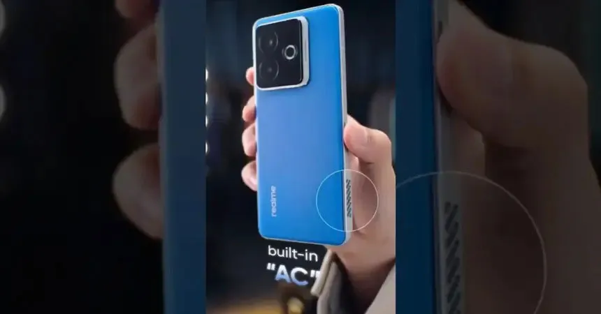 O Chill Fan Phone, da Realme, traz ventoinha integrada para reduzir a temperatura do celular em até 6°C, prometendo mais conforto e proteção durante uso intenso.