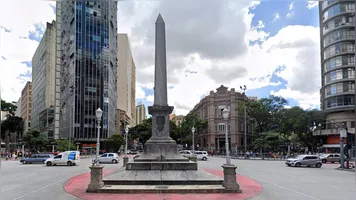 Praça Sete de Setembro, em Belo Horizonte.