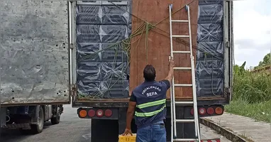 Após a fiscalização, foi lavrado um tempo de Apreensão e Depósito (TAD) no valor de R$ 38.899,51