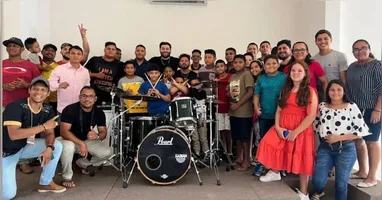 Criada em 1995, a Orquestra Salmo 150, já formou mais de 200 instrumentistas.