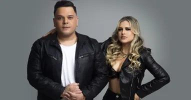 Os cantores Harrison e Carol Lemos comandam os vocais da Banda AR-15