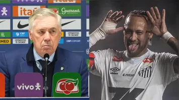 Ancelotti não garante convocação de Neymar para a Copa do Mundo de 2026 sem recuperação total