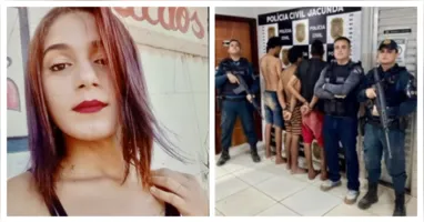 A Polícia Militar identificou no local quatro pessoas que teriam envolvimento no crime.