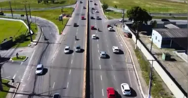 A via será interditada para obra.