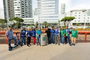 Educadores ambientais comemoram mais um reforço no apoio ao descarte correto de lixo e cuidado com a cidade