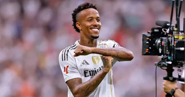 Militão conseguiu um chute na gaveta para abrir o placar