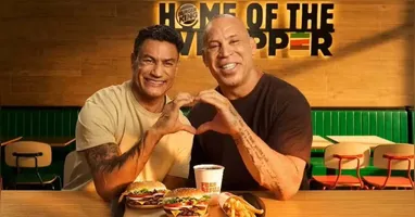 Ídolos brasileiros selaram a paz em um comercial