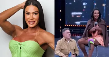 A modelo sofreu uma lesão durante uma apresentação no ritmo da lambada