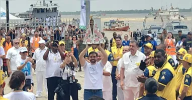 Imagem ilustrativa da notícia Círio Fluvial: celebração nas águas da Baía do Guajará