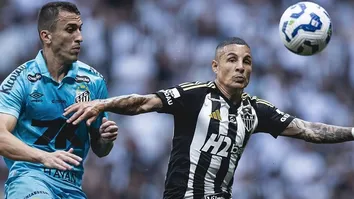 Atlético-MG e Santos empatam em 1x1 na Arena MRV