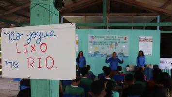 Os técnicos do programa desenvolveram oficinas que transformam o conhecimento em prática sustentável