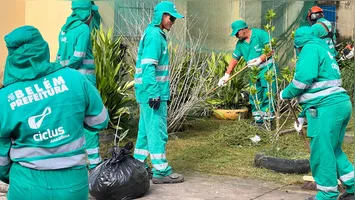 SEHAB e SEZEL realizam mutirão de limpeza em mais de 10 conjuntos habitacionais
do Minha Casa, Minha Vida – Viver Belém