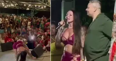 Segundo relato da própria Elisa durante seu discurso, o convite partiu do presidente da escola, Thiago Carvalho.