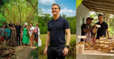 Em passagem por Belém para o Global Citizen Festival: Amazônia, Hugh Evans visitou o Quilombo Abacatal e celebrou a força e a esperança do povo quilombola.