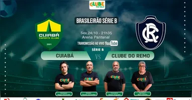 Acompanhe Cuiabá x Clube do Remo na 34ª rodada da Série B.