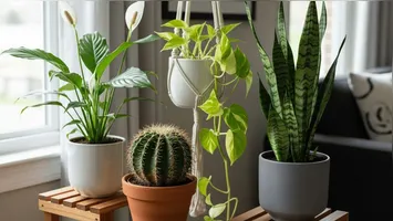 A baixa demanda hídrica reduz drasticamente os erros de cultivo, especialmente o excesso de irrigação que mata muitas plantas domésticas.