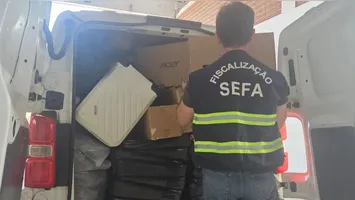 Fiscais da Sefa averiguam itens apreendidos
