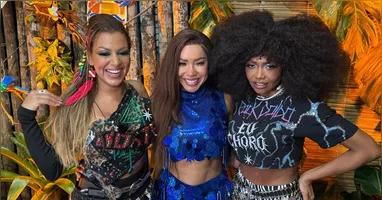 Cantoras paraenses Viviane Batidão, Gaby Amarantos e Suanny Batidão falam sobre união no mercado musical após show no Festival Amazônia Live.