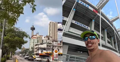 Famoso pelo bordão "correr é bom demais", Pedro Paulo ou "Treinador PP", como é conhecido na web, ganhou notoriedade nas redes sociais por corridas inusitadas e esteve em Belém neste fim de semana.