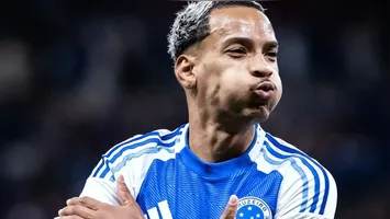 Matheus Pereira fez o gol da vitória do Cruzeiro.