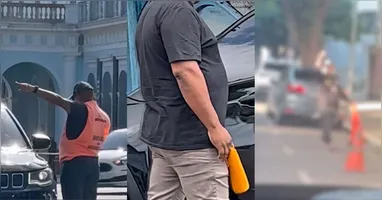 Vídeo do influenciador Naldo Branco flagra abordagem de flanelinha no centro de Belém e reacende debate sobre cobrança ilegal em vias públicas; prefeitura promete operação para coibir prática.
