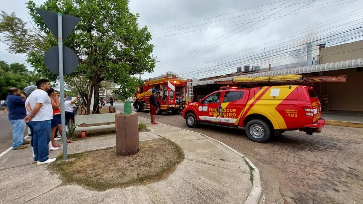 Imagem ilustrativa da notícia Princípio de incêndio atinge restaurante na Nova Marabá