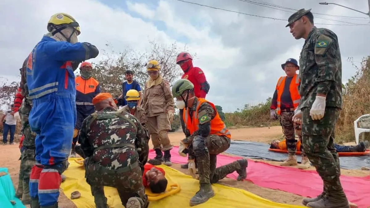 Imagem ilustrativa da notícia Simulado em Marabá prepara equipes para desastres complexos