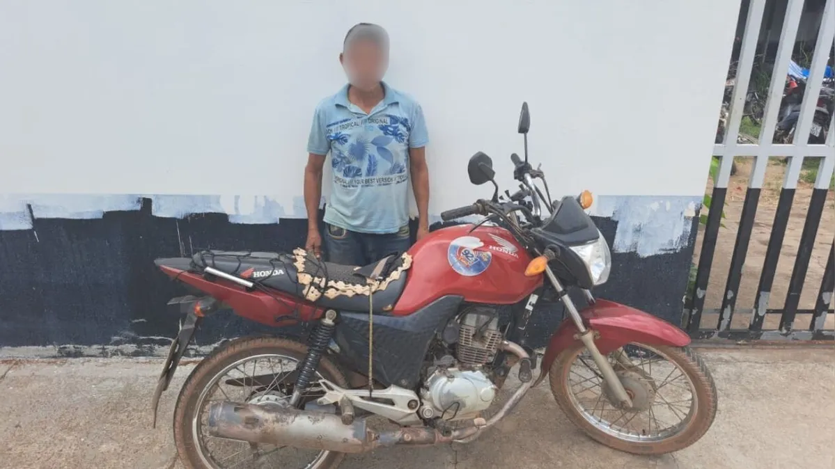 Imagem ilustrativa da notícia Polícia recupera moto roubada durante assalto no Bela Vista