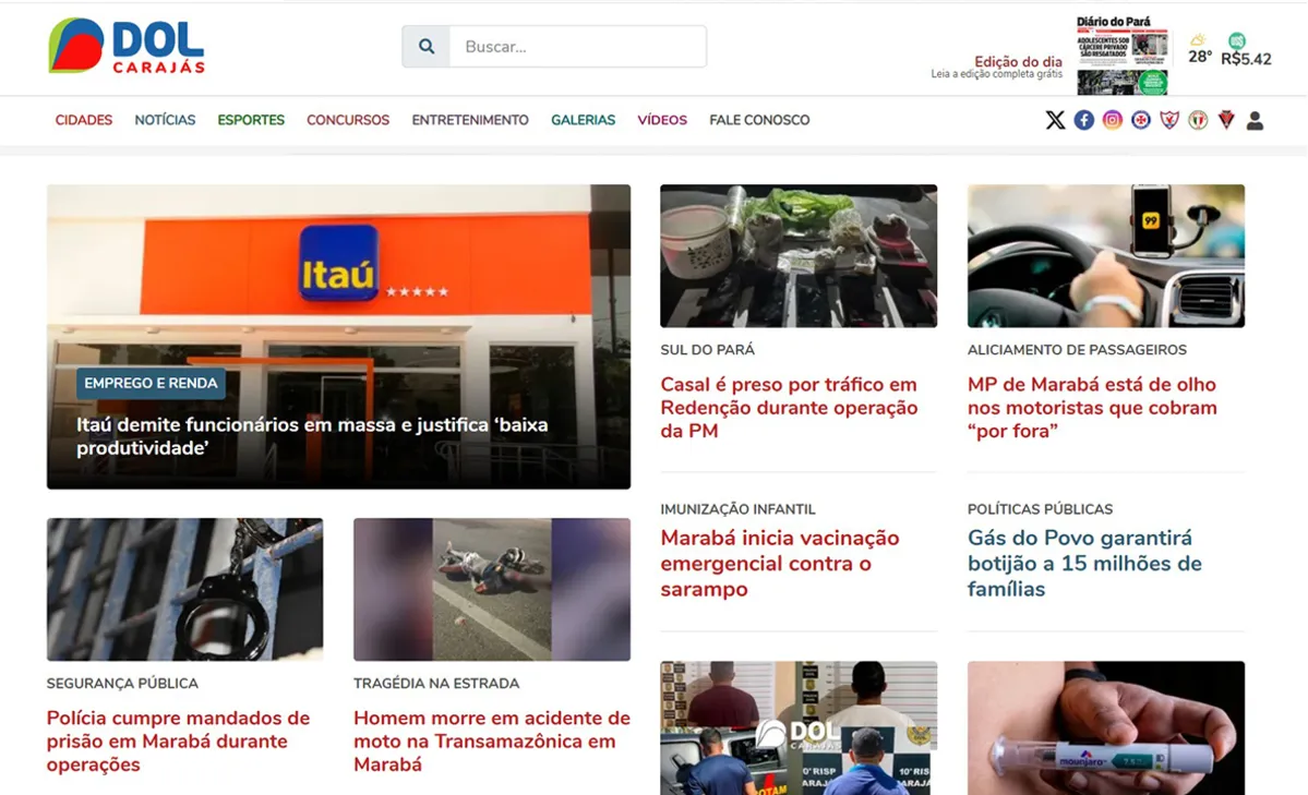 Imagem ilustrativa da notícia DOL Carajás completa 4 anos levando as notícias do sul do Pará ao mundo