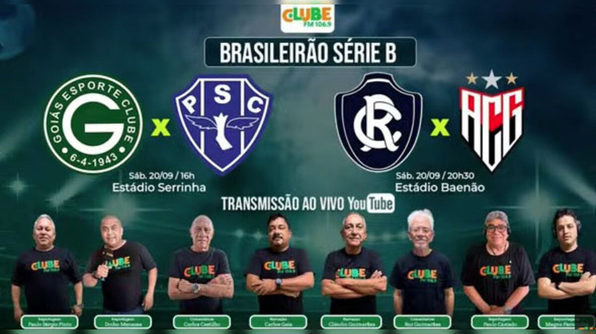 Remo x Atlético-GO: acompanhe na Rádio Clube e no DOL • DOL