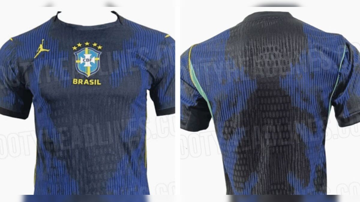 Novo uniforme azul da Seleção Brasileira vaza na internet • DOL