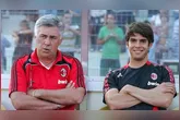 Ancelotti comandou Kaká no Milan e no Real Madrid.