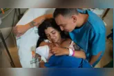 João Gomes e Ary Mirelle celebram a chegada do segundo filho, Joaquim.