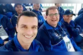 Paysandu contrata Júnior Rocha (ao lado de Guto Ferreira, técnico do Remo) como novo técnico em busca do acesso à Série B de 2027.