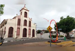 Cruz ficava localizada bem em frente à Paróquia de São Félix de Valois, em Marabá