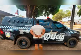 O acusado, estava residindo no Setor Jardim América e era considerado foragido.