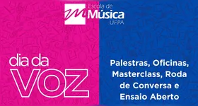 A programação terá palestras, oficina, masterclass, roda de conversa e ensaio aberto,