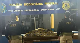 A apreensão ocorreu durante uma fiscalização no quilômetro 102 da BR-316, em Santa Maria do Pará/PA.