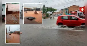 A situação prevista pelo Inmet se confirmou com a forte precipitação que caiu em Marabá e cidades vizinhas nas últimas horas