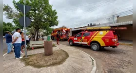 Apesar dos danos, não houve registro de feridos.