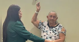 Encaminhada em 2018 pela rede de saúde de seu município, ela passou por todas as etapas necessárias, incluindo hormonioterapia, quimioterapia e radioterapia.