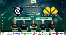 Equipe da Clube pronta para a transmissão