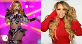Joelma fez questão de convidar Mariah Carey para provar o tradicional tacacá durante a passagem da estrela norte-americana por Belém.