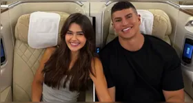 A influenciadora Franciny e o marido bilionário